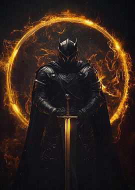Knight Fiery Ring