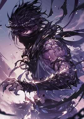 Dark Anime Character