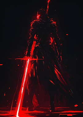 Red-Glowing Warrior
