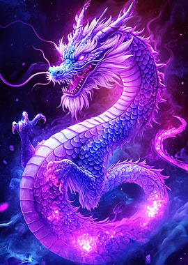 Purple Dragon Artwork
