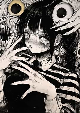 Disturbed Anime Girl