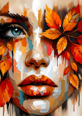 Autumn Woman Portrait