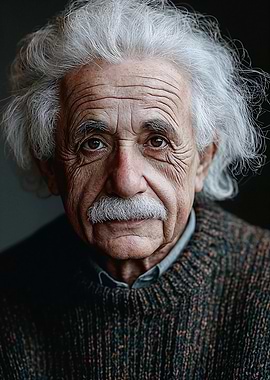 Albert Einstein Portrait