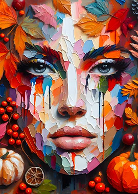 Autumn Fall Face Painting
