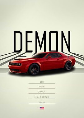 2018 Dodge Challenger SRT Demon