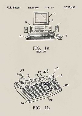 Computer Keyboard Patent