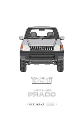 Land Cruiser Prado almond beige pearl