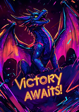 Neon Dragon Victory