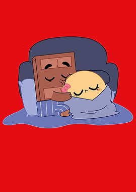 Choco Pancake Sweet Couples Moments Together