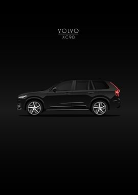 Black Volvo XC90