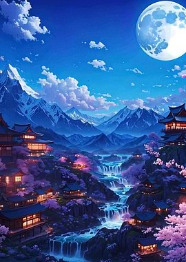 Japanese Mountain Village