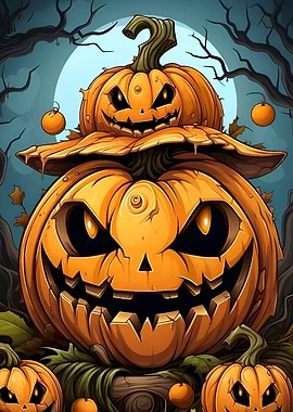 Halloween Jack-o'-Lantern