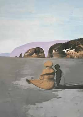 Salvador Dali Surreal Landscape