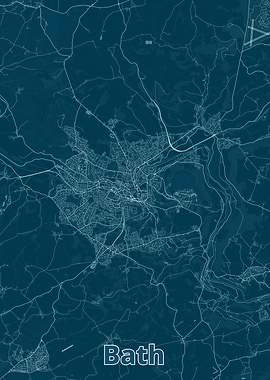 Bath City Map