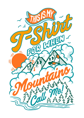 This is my mountain shirt