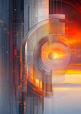 Sunset beyond the Stars