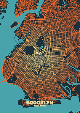 Brooklyn Street Map