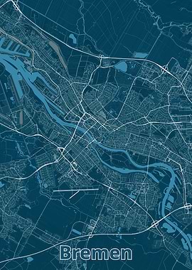 Bremen City Map