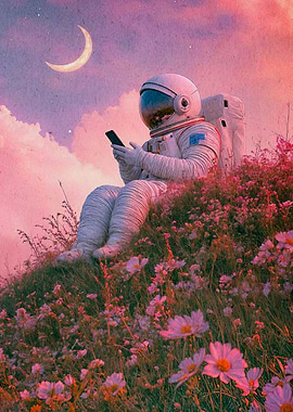 Astronaut Flower