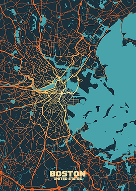 Boston City Map