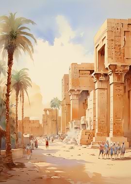 Ancient Egyptian Temple