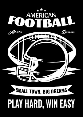 American Football Helmet Design