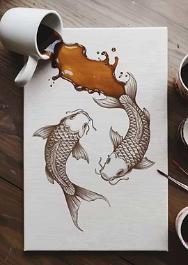 Koi Fish Coffee