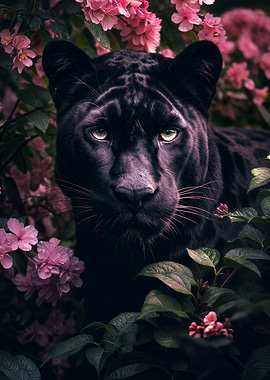 Black Panther in Bloom