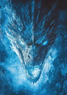 Ice Dragon Head