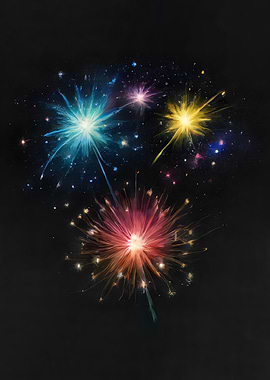 Colorful Fireworks