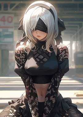 2B Anime Illustration
