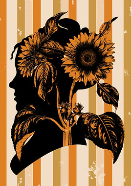 Sunflower Silhouette