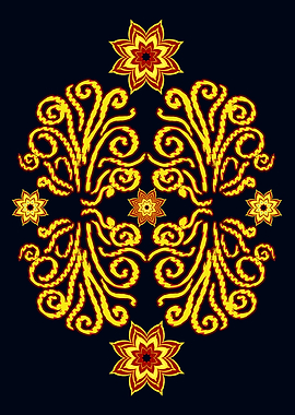 Ornate Floral Design