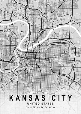Kansas City Light Map