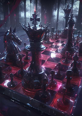 Dark Chessboard