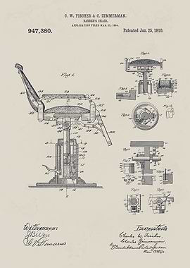 Barber Chair Patent