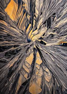 Abstract Crystal Formation