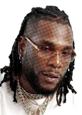 Burna Boy Dot Portrait