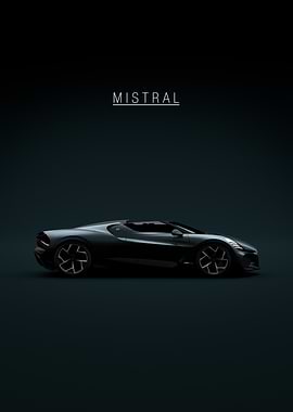 2024 Bugatti w16 Mistral - Green Tint