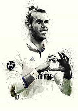 Gareth Bale Heart Gesture