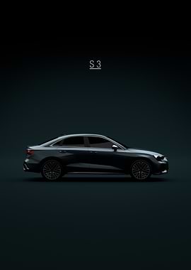 1321 Audi S3 Sedan 2025 - Green Tint