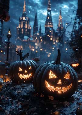 Halloween Pumpkins Jack-o'-Lanterns