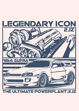 MK4 Supra 2JZ Engine