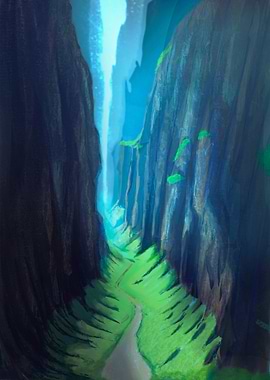 Mystical Canyon Path