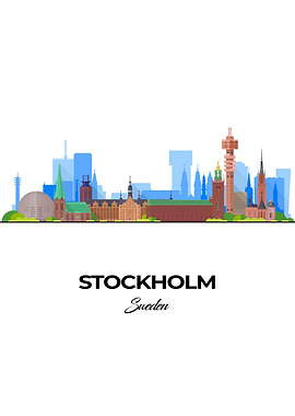 Stockholm Skyline