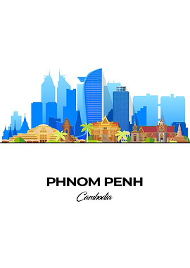 Phnom Penh Skyline
