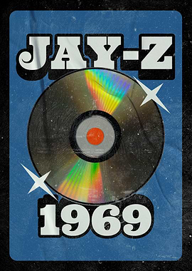Jay-Z 1969 CD Poster