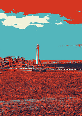 Lighthouse Seascape Bari