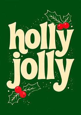 Holly Jolly Christmas Greeting