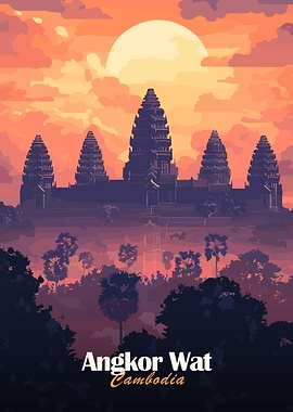 Angkor Wat Sunset